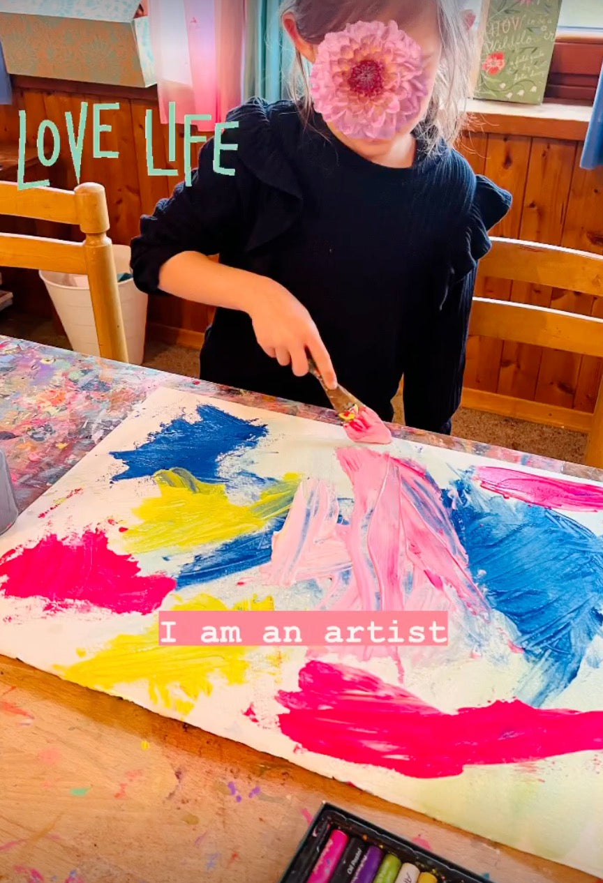 "I AM AN ARTIST!" Leinwand-Workshop für die Kleinsten | AUSGEBUCHT!