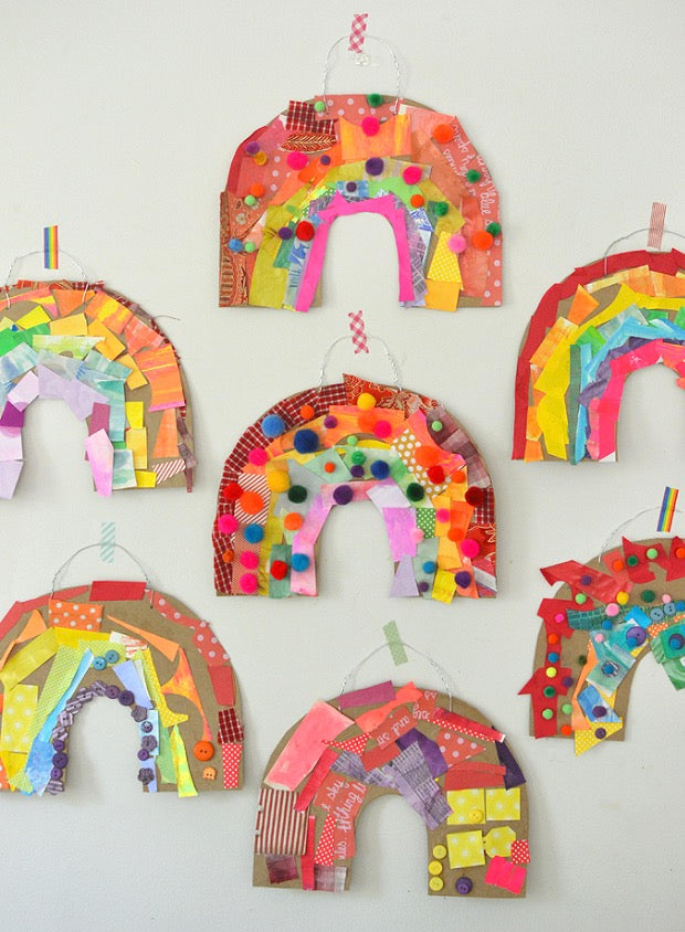 REGENBOGENCOLLAGE