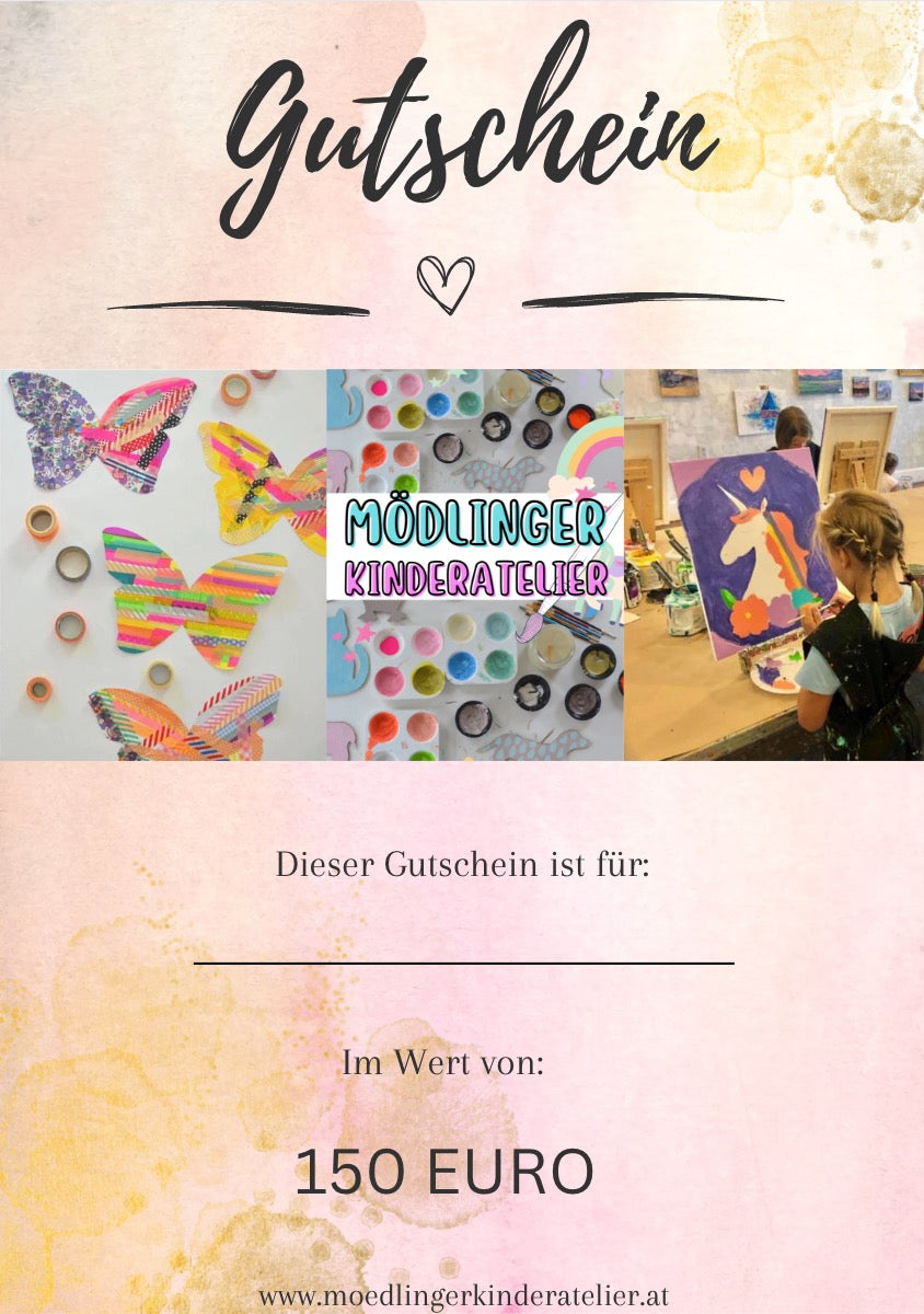 GUTSCHEIN // 150 Euro